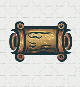 Antikes Schriftrolle